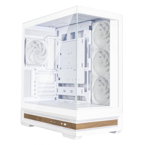 Корпус Zalman P40 NAMU Tempered Glass без БЖ White купити в Україні: Київ, Львів, Хмельницький, Тернопіль | Перевірка сумісності, низька ціна, відгуки, характеристики від TELEMART фото