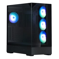Корпус Zalman P40 Prism Plus Tempered Glass без БЖ Black