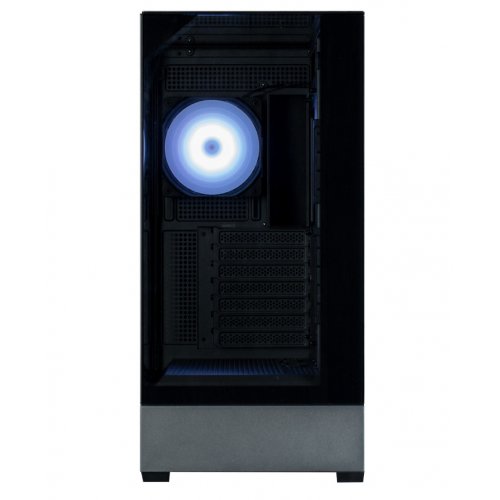 Корпус Zalman P40 Prism Plus Tempered Glass без БЖ Black купити в Україні: Київ, Львів, Хмельницький, Тернопіль | Перевірка сумісності, низька ціна, відгуки, характеристики від TELEMART фото