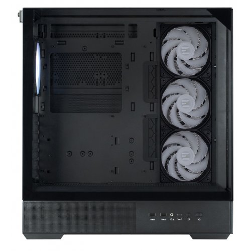 Корпус Zalman P40 Prism Plus Tempered Glass без БЖ Black купити в Україні: Київ, Львів, Хмельницький, Тернопіль | Перевірка сумісності, низька ціна, відгуки, характеристики від TELEMART фото