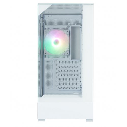 Корпус Zalman P40 Prism Plus Tempered Glass без БЖ White купити в Україні: Київ, Львів, Хмельницький, Тернопіль | Перевірка сумісності, низька ціна, відгуки, характеристики від TELEMART фото