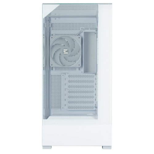 Корпус Zalman P40 Prism Plus Tempered Glass без БЖ White купити в Україні: Київ, Львів, Хмельницький, Тернопіль | Перевірка сумісності, низька ціна, відгуки, характеристики від TELEMART фото