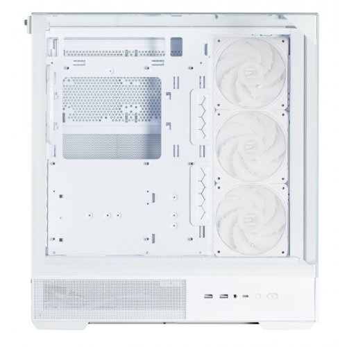 Корпус Zalman P40 Prism Plus Tempered Glass без БЖ White купити в Україні: Київ, Львів, Хмельницький, Тернопіль | Перевірка сумісності, низька ціна, відгуки, характеристики від TELEMART фото