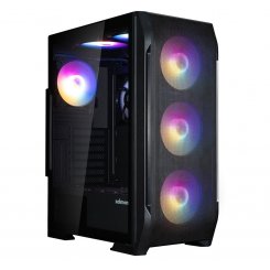 Корпус Zalman N7 Plus V2 Tempered Glass без БЖ Black