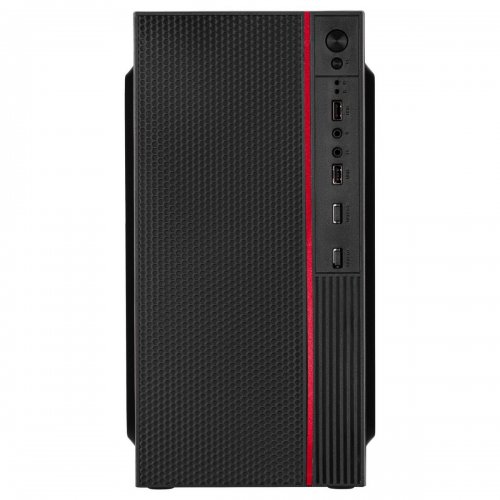 Корпус 2E TeamX TMX03 500W (2E-TMX03-500) Black купити в Україні: Київ, Львів, Хмельницький, Тернопіль | Перевірка сумісності, низька ціна, відгуки, характеристики від TELEMART фото