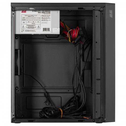 Корпус 2E TeamX TMX03 500W (2E-TMX03-500) Black купити в Україні: Київ, Львів, Хмельницький, Тернопіль | Перевірка сумісності, низька ціна, відгуки, характеристики від TELEMART фото