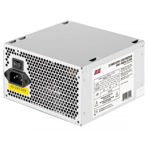 Корпус 2E TeamX TMX03 500W (2E-TMX03-500) Black купити в Україні: Київ, Львів, Хмельницький, Тернопіль | Перевірка сумісності, низька ціна, відгуки, характеристики від TELEMART фото