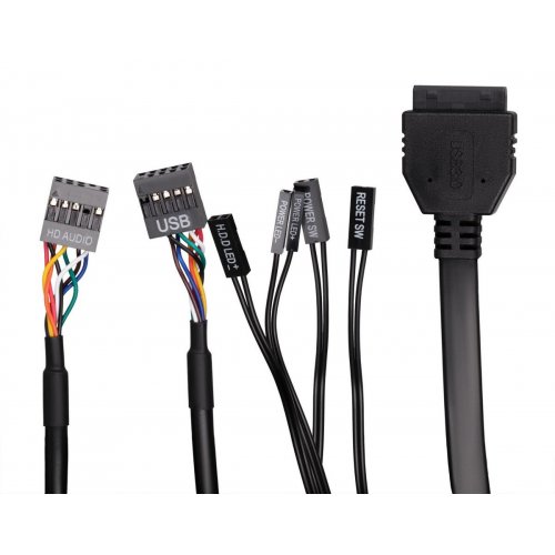 Корпус 2E TeamX TMX03 500W (2E-TMX03-500) Black купити в Україні: Київ, Львів, Хмельницький, Тернопіль | Перевірка сумісності, низька ціна, відгуки, характеристики від TELEMART фото