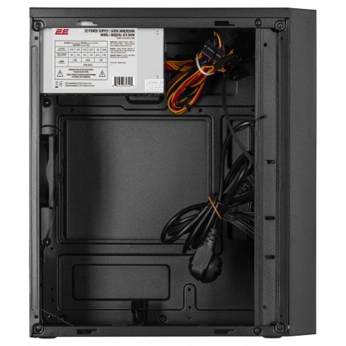 Корпус 2E TeamX TMX04 500W (2E-TMX04-500) Black купити в Україні: Київ, Львів, Хмельницький, Тернопіль | Перевірка сумісності, низька ціна, відгуки, характеристики від TELEMART фото