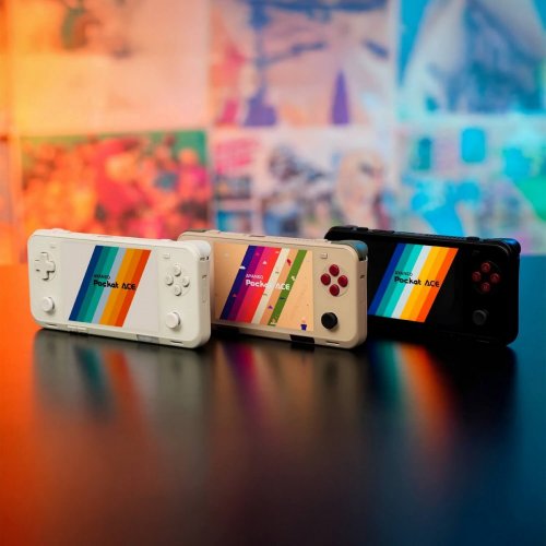 Портативная игровая консоль AYANEO Pocket ACE 12GB/256GB Shadow Dance Black купить в Украине: Киев, Днепр, Харьков, Одесса  | Низкая цена, отзывы, характеристики от TELEMART фото