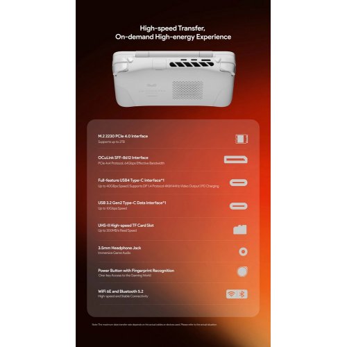 Портативная игровая консоль AYANEO Flip KB 16GB/512GB Shadow Black купить в Украине: Киев, Днепр, Харьков, Одесса  | Низкая цена, отзывы, характеристики от TELEMART фото
