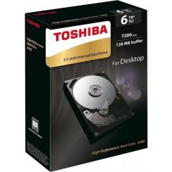 Жорсткий диск Toshiba 6TB 128MB 7200RPM 3.5