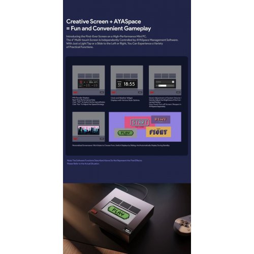 Комп'ютер AYANEO Mini PC AM02 32GB/1TB/R7 8845HS Retro Metal купити в Україні: Київ, Львів, Хмельницький, Тернопіль | Низька ціна, відгуки, характеристики від TELEMART фото