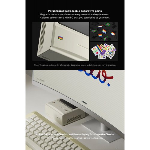 Комп'ютер AYANEO Mini PC AM01 32GB/512GB/R7 5825U Retro Classic купити в Україні: Київ, Львів, Хмельницький, Тернопіль | Низька ціна, відгуки, характеристики від TELEMART фото