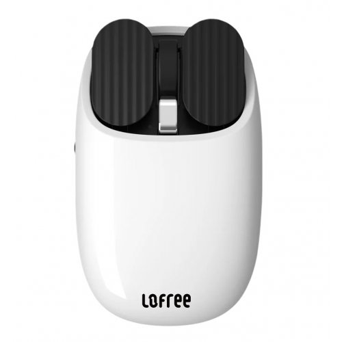 Миша Lofree EP115 Wavy Chips Wireless (LO-6922694811523) White купити в Україні: Київ, Львів, Хмельницький, Тернопіль | Низька ціна, відгуки, характеристики від TELEMART фото