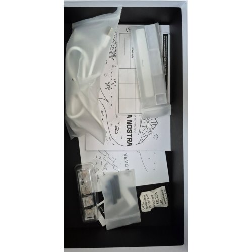 Уценка клавиатура Dark Project ALU81 Terra Nostra PBT RGB Mech G3MS Moonstone (DPKB_NOSTRA_81_ANSI_WHITE_UA) White (Следы использования, 813373) купить в Украине: Киев, Днепр, Харьков, Одесса  | Низкая цена, отзывы, характеристики от TELEMART фото