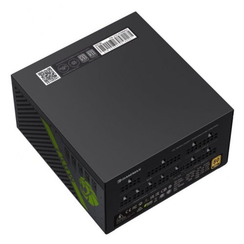 Блок живлення GAMEMAX GX-750 PRO 750W PCIE5.1 (GX-750 PRO ATX3.1 PCIE5.1) Black купити в Україні: Київ, Львів, Хмельницький, Тернопіль | Перевірка сумісності, низька ціна, відгуки, характеристики від TELEMART фото