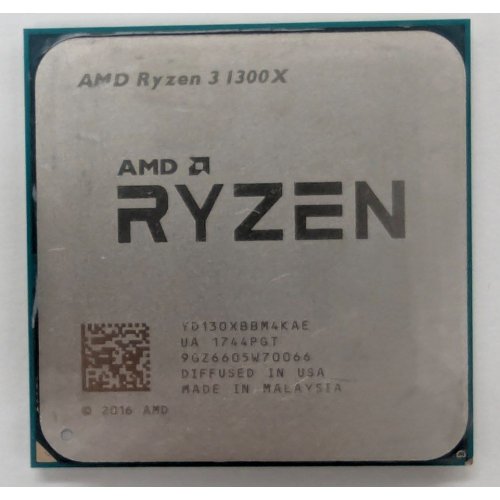 Процессор AMD Ryzen 3 1300X 3.5(3.7)GHz 8MB sAM4 Multipack (YD130XBBAEMPK) (Восстановлено продавцом, 813396) купить в Украине: Киев, Днепр, Харьков, Одесса  | Проверка совместимости, низкая цена, отзывы, характеристики от TELEMART фото