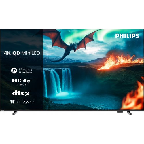 Телевизор Philips 55" 55MLED820/12 Black купить в Украине: Киев, Днепр, Харьков, Одесса  | Низкая цена, отзывы, характеристики от TELEMART фото