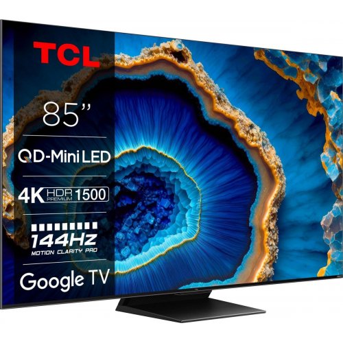 Телевізор TCL 85" 85C809 Black купити в Україні: Київ, Львів, Хмельницький, Тернопіль | Низька ціна, відгуки, характеристики від TELEMART фото