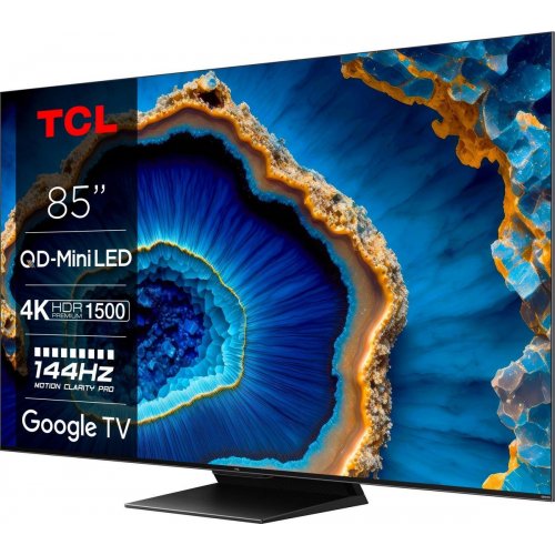 Телевізор TCL 85" 85C809 Black купити в Україні: Київ, Львів, Хмельницький, Тернопіль | Низька ціна, відгуки, характеристики від TELEMART фото
