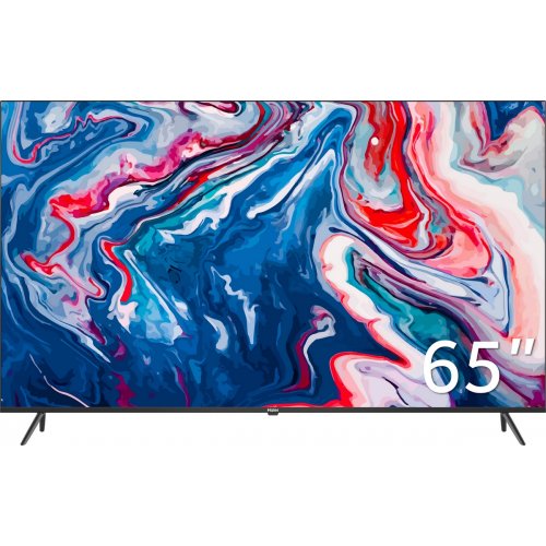 Телевізор Haier 65" H65K801UG Black купити в Україні: Київ, Львів, Хмельницький, Тернопіль | Низька ціна, відгуки, характеристики від TELEMART фото