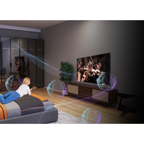 Телевизор Haier 70" H70K801UG Black купить в Украине: Киев, Днепр, Харьков, Одесса  | Низкая цена, отзывы, характеристики от TELEMART фото