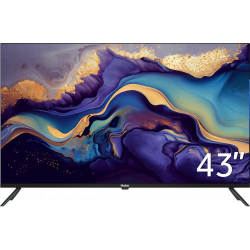 Телевізор Haier 43" H43K801FG Black купити в Україні: Київ, Львів, Хмельницький, Тернопіль | Низька ціна, відгуки, характеристики від TELEMART фото