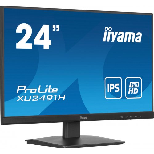 Монітор Iiyama 23.8" ProLite XU2491H-B1 Black купити в Україні: Київ, Львів, Хмельницький, Тернопіль | Низька ціна, відгуки, характеристики від TELEMART фото