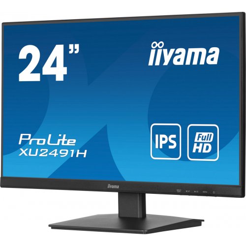 Монітор Iiyama 23.8" ProLite XU2491H-B1 Black купити в Україні: Київ, Львів, Хмельницький, Тернопіль | Низька ціна, відгуки, характеристики від TELEMART фото