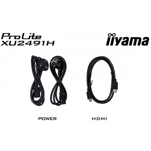 Монітор Iiyama 23.8" ProLite XU2491H-B1 Black купити в Україні: Київ, Львів, Хмельницький, Тернопіль | Низька ціна, відгуки, характеристики від TELEMART фото