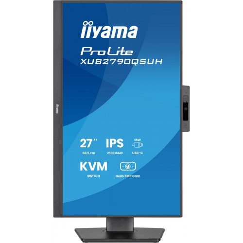 Монітор Iiyama 27" ProLite XUB2790QSUH-B2 Black купити в Україні: Київ, Львів, Хмельницький, Тернопіль | Низька ціна, відгуки, характеристики від TELEMART фото