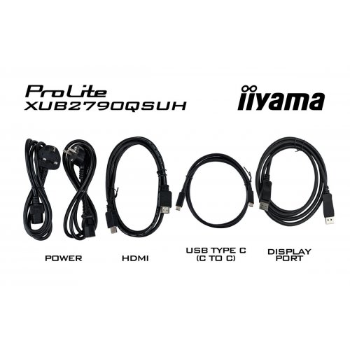 Монітор Iiyama 27" ProLite XUB2790QSUH-B2 Black купити в Україні: Київ, Львів, Хмельницький, Тернопіль | Низька ціна, відгуки, характеристики від TELEMART фото