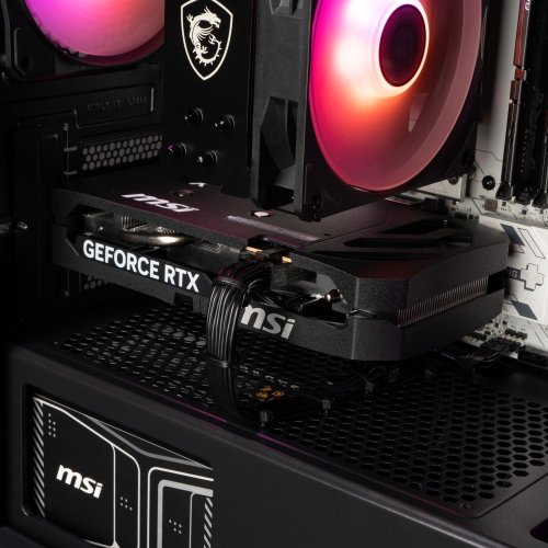 Комп'ютер Dragon Lucky Platinum Powered_by MSI (RTX 5070 + R5 7500F) Black купити в Україні: Київ, Львів, Хмельницький, Тернопіль, Івано-Франківськ | Низька ціна, відгуки, характеристики від TELEMART фото