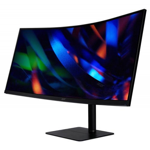 Монітор Acer 34" CZ342CURJ0bmiphuzx (UM.CC2EE.001) Black купити в Україні: Київ, Львів, Хмельницький, Тернопіль, Івано-Франківськ | Низька ціна, відгуки, характеристики від TELEMART фото