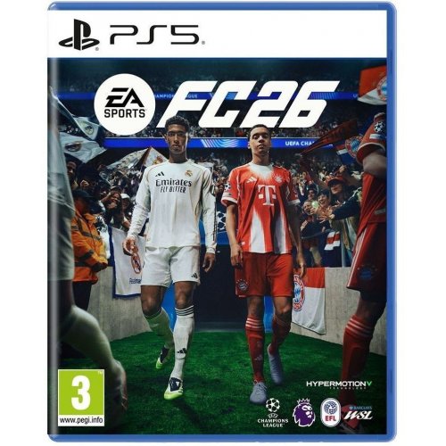Гра EA Sports FC 26 (PS5) Blu-ray (5030938125327) купити в Україні: Київ, Львів, Хмельницький, Тернопіль | Низька ціна, відгуки, характеристики від TELEMART фото