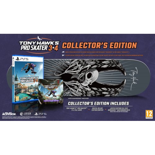 Гра Tony Hawk Pro Skater 3+4 Collector's Edition (PS5) Blu-ray (1161861) купити в Україні: Київ, Львів, Хмельницький, Тернопіль | Низька ціна, відгуки, характеристики від TELEMART фото