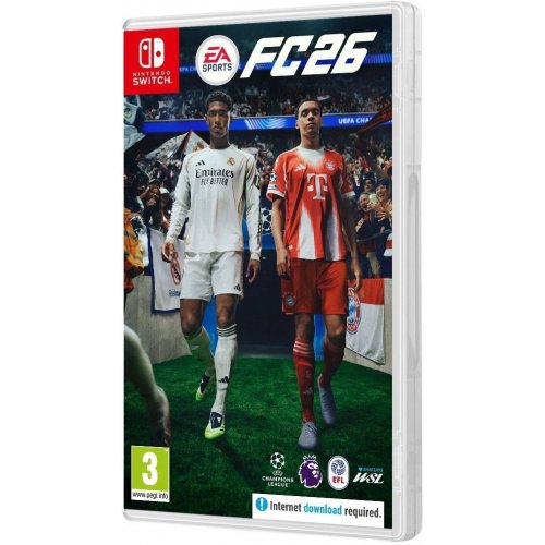 Гра EA Sports FC 26 (Nintendo Switch) (5035225125325) купити в Україні: Київ, Львів, Хмельницький, Тернопіль | Низька ціна, відгуки, характеристики від TELEMART фото