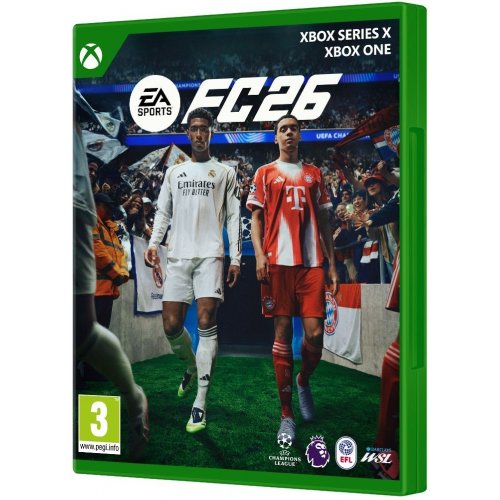 Гра EA Sports FC 26 (Xbox Series X) Blu-ray (5030949125316) купити в Україні: Київ, Львів, Хмельницький, Тернопіль | Низька ціна, відгуки, характеристики від TELEMART фото