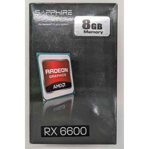 Відеокарта Sapphire Radeon RX 6600 PULSE 8192MB (11310-01-20G) (Відновлено продавцем, 813560) купити в Україні: Київ, Львів, Хмельницький, Тернопіль | Перевірка сумісності, низька ціна, відгуки, характеристики від TELEMART фото