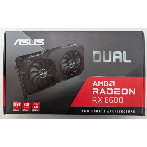 Видеокарта Asus Dual Radeon RX 6600 8192MB (DUAL-RX6600-8G) (Восстановлено продавцом, 813571) купить в Украине: Киев, Днепр, Харьков, Одесса  | Проверка совместимости, низкая цена, отзывы, характеристики от TELEMART фото