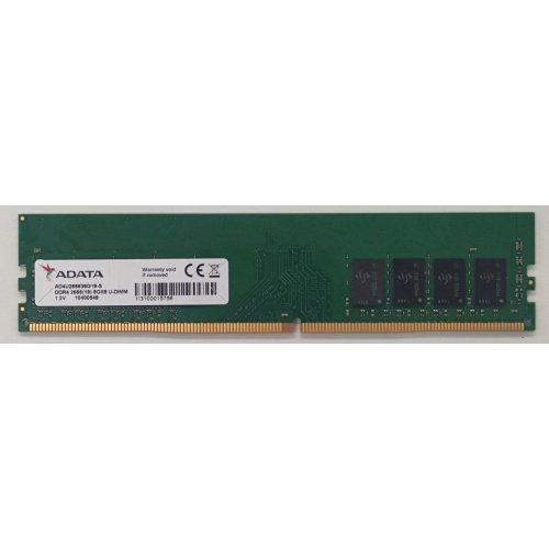 Озу ADATA DDR4 8GB 2666Mhz Premier (AD4U266638G19-S) (Восстановлено продавцом, 813572) купить в Украине: Киев, Днепр, Харьков, Одесса  | Проверка совместимости, низкая цена, отзывы, характеристики от TELEMART фото