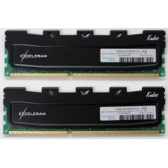 Озп Exceleram DDR3 16GB (2x8GB) 1600Mhz Black Sark (E30207A) (Відновлено продавцем, 813574)