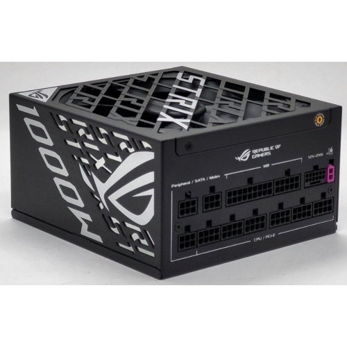 Блок живлення Asus ROG Strix PCIE5 1000W Platinum (90YE00W1-B0NA00) (Відновлено продавцем, 813582) купити в Україні: Київ, Львів, Хмельницький, Тернопіль | Перевірка сумісності, низька ціна, відгуки, характеристики від TELEMART фото