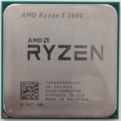 Процесор AMD Ryzen 5 2600 3.4(3.9)GHz 16MB sAM4 Tray (YD2600BBM6IAF) (Відновлено продавцем, 813583) купити в Україні: Київ, Львів, Хмельницький, Тернопіль | Перевірка сумісності, низька ціна, відгуки, характеристики від TELEMART фото