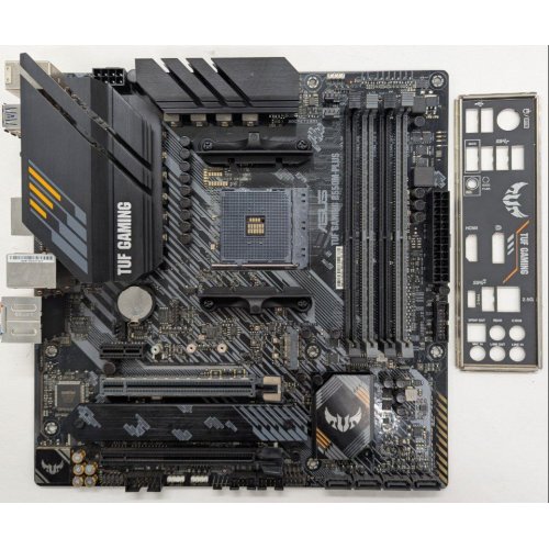 Материнська плата Asus TUF GAMING B550M-PLUS (sAM4, AMD B550) (Відновлено продавцем, 813614) купити в Україні: Київ, Львів, Хмельницький, Тернопіль | Перевірка сумісності, низька ціна, відгуки, характеристики від TELEMART фото