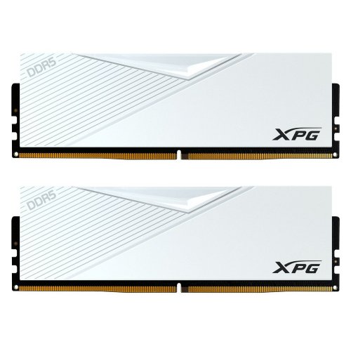 Озп ADATA DDR5 32GB (2x16GB) 6000MHz XPG Lancer White (AX5U6000C3016G-DCLAWH) (Відновлено продавцем, 813625) купити в Україні: Київ, Львів, Хмельницький, Тернопіль | Перевірка сумісності, низька ціна, відгуки, характеристики від TELEMART фото