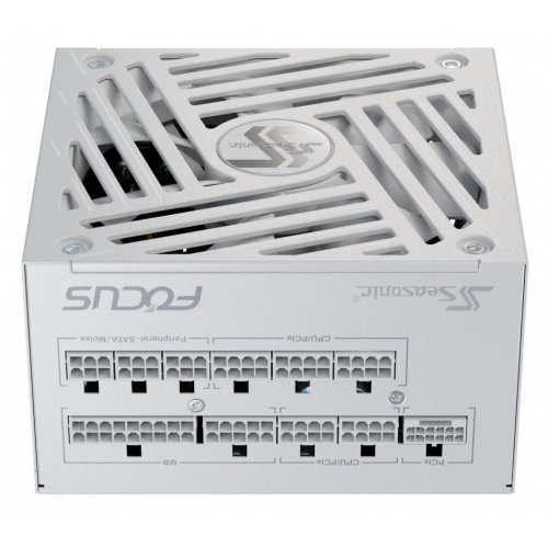 Блок живлення Seasonic Focus GX-750W ATX 3.1 (FOCUS-GX-750-ATX31-WHITE) White купити в Україні: Київ, Львів, Хмельницький, Тернопіль | Перевірка сумісності, низька ціна, відгуки, характеристики від TELEMART фото