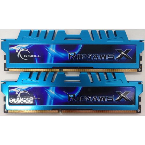 Озп G.Skill DDR3 16GB (2x8GB) 2400Mhz Ripjaws X (F3-2400C11D-16GXM) (Відновлено продавцем, 813636) купити в Україні: Київ, Львів, Хмельницький, Тернопіль | Перевірка сумісності, низька ціна, відгуки, характеристики від TELEMART фото