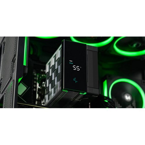 Кулер Deepcool AK500S DIGITAL SE (R-AK500S-BKADMN-GJD) Black купить в Украине: Киев, Днепр, Харьков, Одесса  | Проверка совместимости, низкая цена, отзывы, характеристики от TELEMART фото